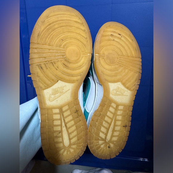 Nike Dunk Low in washed teal in size 7.5 - Picture 6 of 7